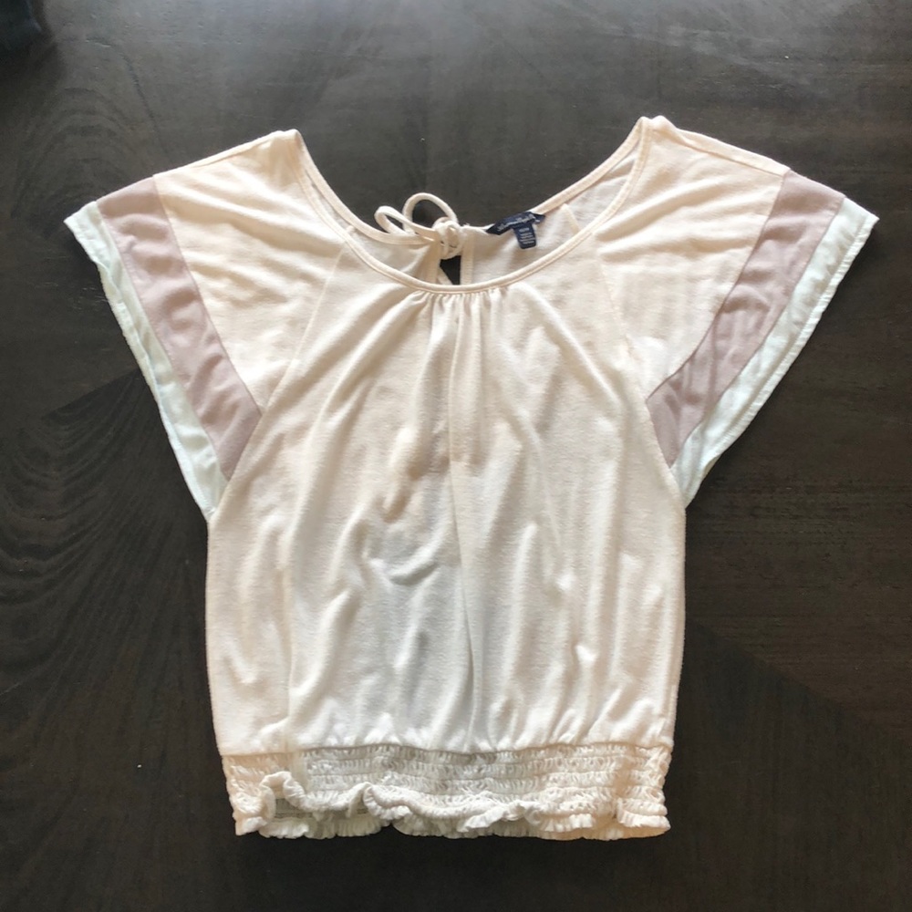 White American Eagle Top